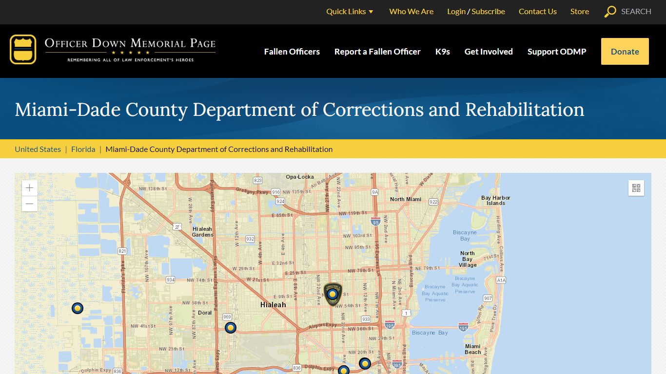 Miami-Dade County Department of Corrections and Rehabilitation